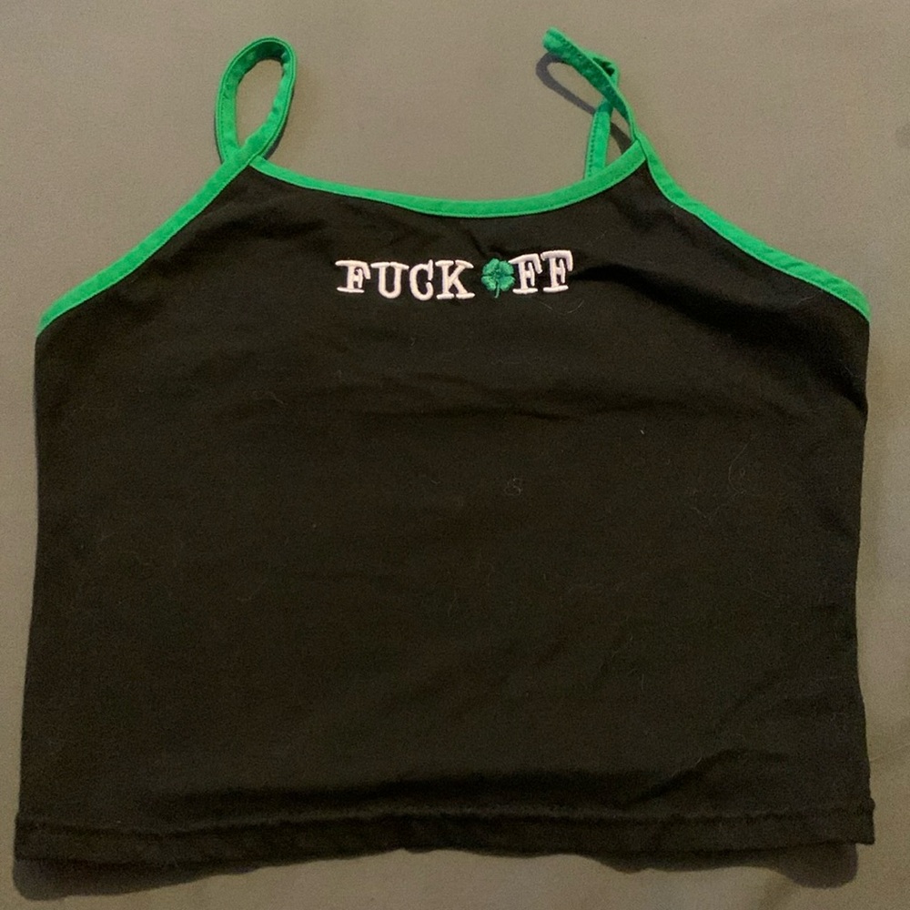 Irish crop top
